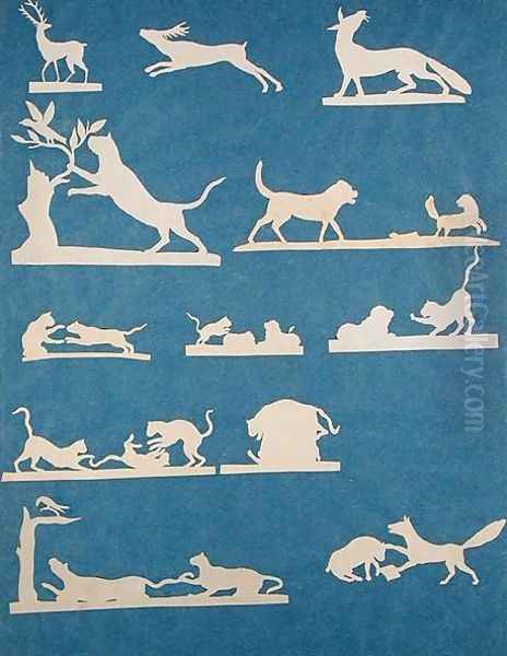 Animal Scenes and Playing Cats - view 1