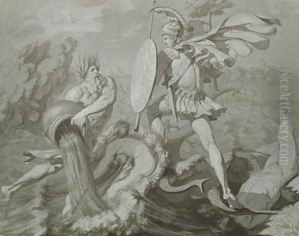 Fight of Achilles with the River Scamander 4 - view 1