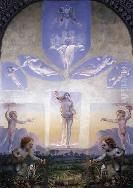 The Great Morning 1809-10 by Philipp Otto Runge