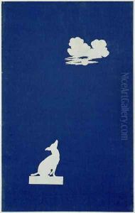 A Dog Howling at the Moon by Philipp Otto Runge