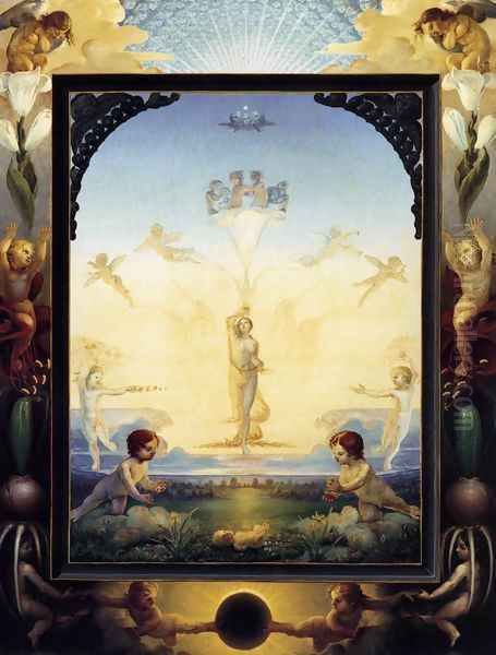 The Small Morning 1809-10 by Philipp Otto Runge