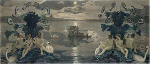 Arions Sea Journey, 1809 by Philipp Otto Runge