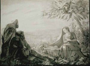 Rest on the Flight into Egypt, 1805 by Philipp Otto Runge