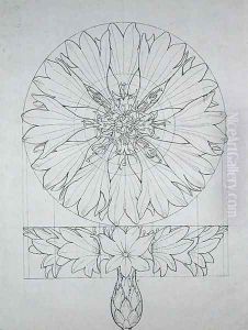 Study for a Cornflower, 1808 by Philipp Otto Runge