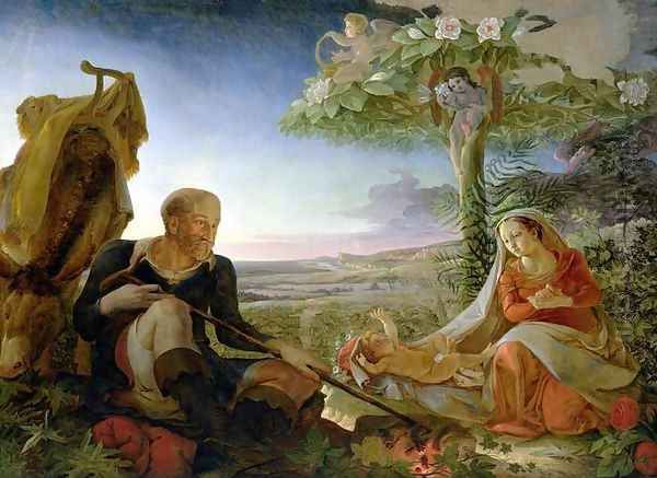 Rest on the Flight into Egypt, 1805-6 - view 1