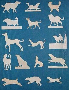 Study of Dogs by Philipp Otto Runge