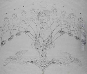 Night, 1803 by Philipp Otto Runge