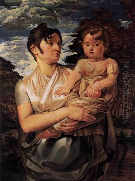 The Artist's Wife and Son - view 1