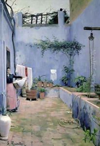 Patio Interior 2 by Santiago Rusinol i Prats