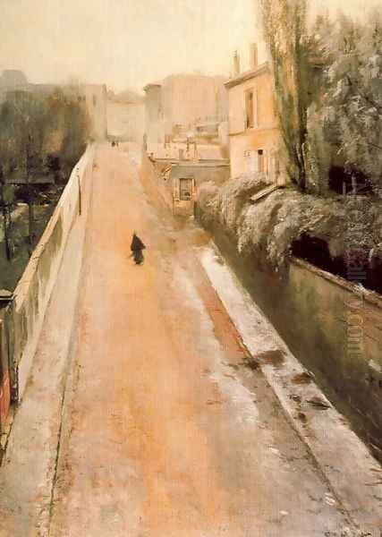 Montmartre. Rue Norvins - view 1