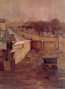 Cementerio de Montmartre by Santiago Rusinol i Prats