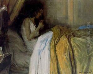 Antes de tomar el alcaloide by Santiago Rusinol i Prats