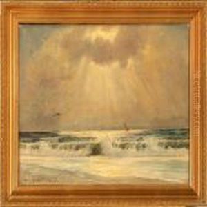 Breakers At Skagenbeach, Denmark by Poul Friis Nybo