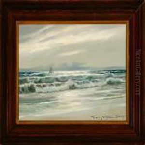 Breakers Along Thecoast In Skagen by Poul Friis Nybo