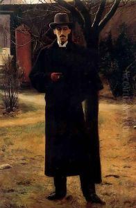 Retrato de Miguel Utrilllo 2 by Santiago Rusinol i Prats