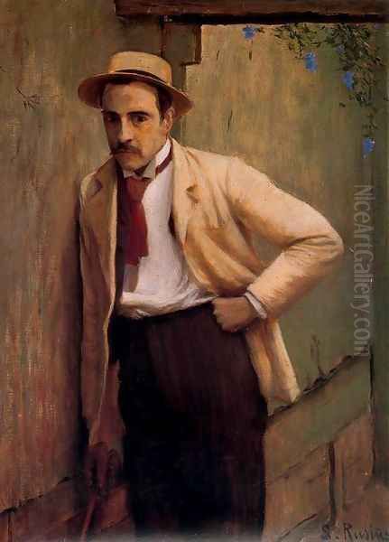 Retrato del pintor Ricard Planells - view 1