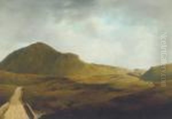 A Mountain Road In Mayo - view 1