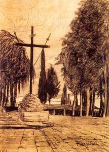 Calvario de Fiésole by Santiago Rusinol i Prats