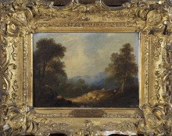 Shepherd In Landscape - view 1