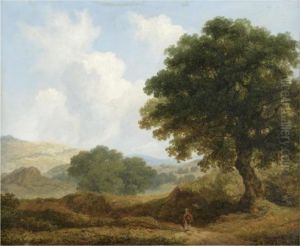 Landscape, View Taken In The County Of Wicklow by James Arthur O'Connor