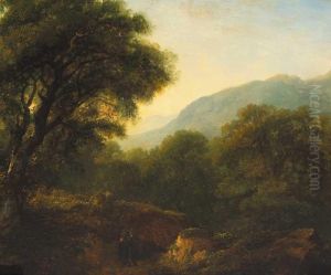 Wooded Landscape, County Wicklow, 1837 by James Arthur O'Connor