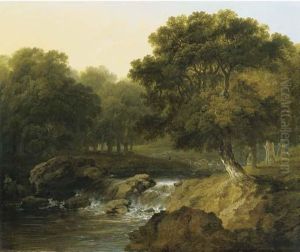 A Wooded River Landscape