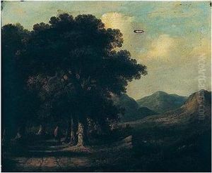 Wooded Landscape Looking Towards Shelmartin Hill, Howth