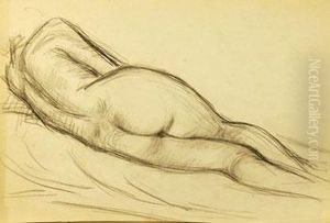 Nu Allonge De Dos by Roderic O'Conor