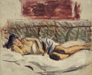 Reclining Female by Roderic O'Conor