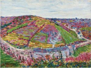 Paysage, Pont Aven by Roderic O'Conor