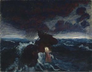 Boat In A Storm Boat In A Storm
