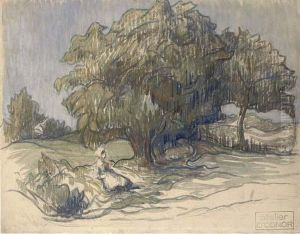 Bretonne Assise Sous Un Arbre Bretonne Assise Sous Un Arbre