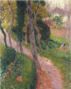 L'approche De Lezaven, Pont Aven by Roderic O'Conor