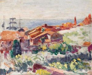 Landscape With View Over The Sea by Roderic O'Conor