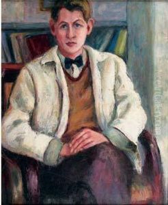 Jeune Homme A La Veste Blanche