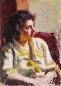 Portrait Of A Woman by Roderic O'Conor