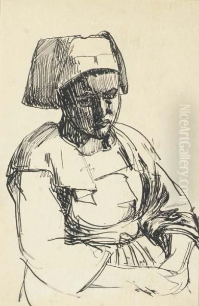 Breton Girl - view 1