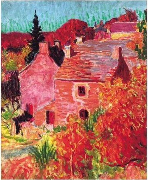 Maisons Rouges A Pont-aven - view 1