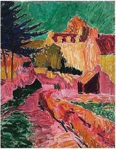 Houses At Lezaven, Pont-aven by Roderic O'Conor