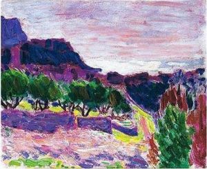 Landscape, Cote D'azur by Roderic O'Conor