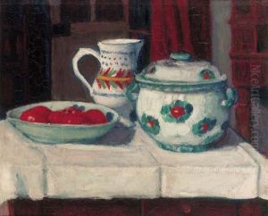 Still Life With Tureen, Jug And Dish by Roderic O'Conor