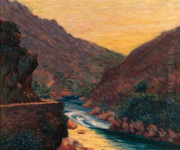 Valley Landscape Near Cassis - view 1