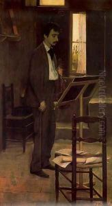 Un bohemio by Santiago Rusinol i Prats