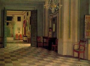 Interior del Palacio de Viznar