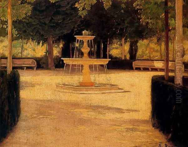 Jardín con surtidor 2 - view 1