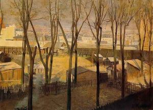 Montmartre by Santiago Rusinol i Prats