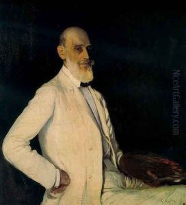 Retrato del pintor mallorquín Terrassa
