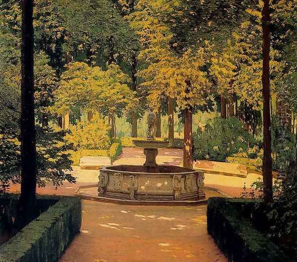 Jardín con surtidor - view 1
