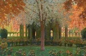 Glorieta de cipreses del Jardin del Principe, Aranjuez (The gardens at Aranjuez)