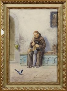 Munkvid Klostermur by Frans Wilhelm Odelmark